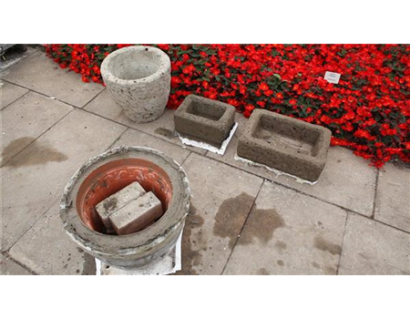 Blumengefäße - Herstellen aus Beton