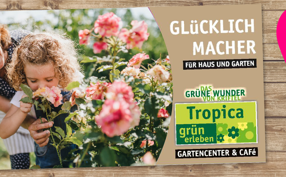 GUTE WAHL! - DER TROPICA GUTSCHEIN ZUM MUTTERTAG