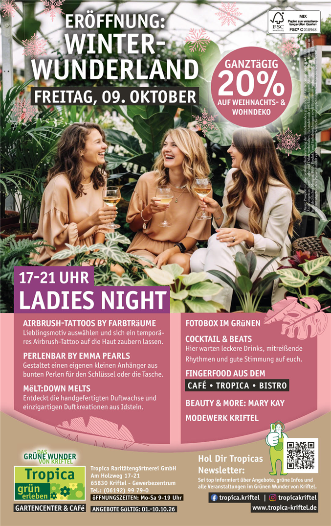 Einladung zur Ladies Night 2026