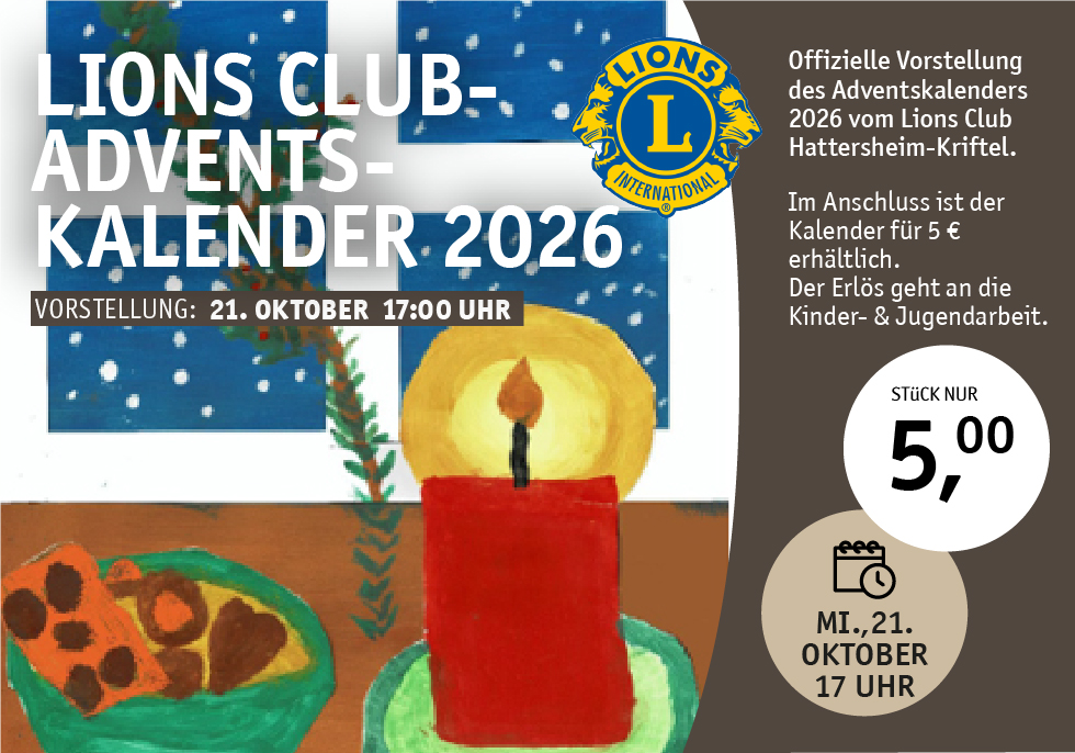 Lions Club-Adventskalender 2026