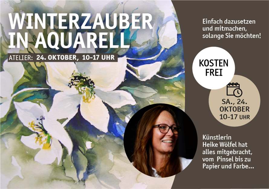 Winterzauber in Aquarell