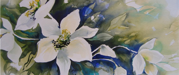 Aquarell-Mitmach-Atelier - Winterzauber