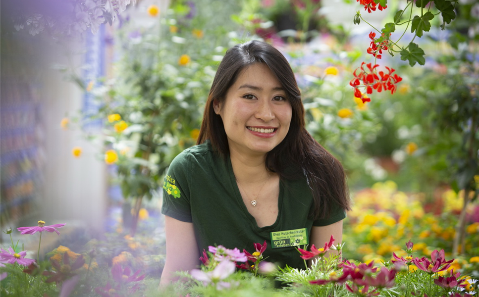 Grün macht glücklich - Coole Ausbildung
